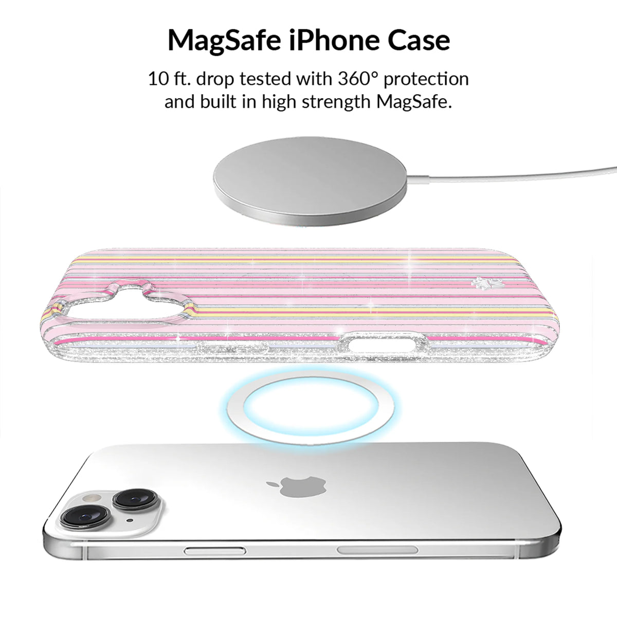 Sunkissed Stripes Glitter iPhone Bundle Set